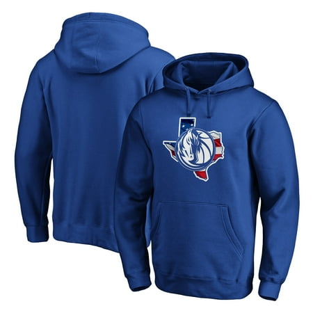 Men's Fanatics Branded Royal Dallas Mavericks Banner State Pullover Hoodie