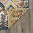 thumbnail image 6 of Bliss Rugs Geometric Indoor Outdoor Rug Low-Profile Reversible Floor Mat for Patio, Entrance, Front Door | Multi-Color, 2' x 3', 6 of 10