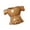 brown, variant on Whimsical Inverted Bear Design Ceramic Planter For Home Gardening Decor