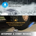thumbnail image 4 of VEVOR 16Pcs Solar Driveway Lights, Switch Button, Solar Deck Lights Waterproof, 6 LED Lights, Outdoor for Path Warning Garden Walkway Sidewalk Steps, Blue, 4 of 9
