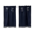 thumbnail image 2 of Kozart Short Curtain Pastoral Half-curtain Bow-knot Elegant Bay Window Drape Cafe Small Window Drapes Bedroom Home Decoration, 2 of 6