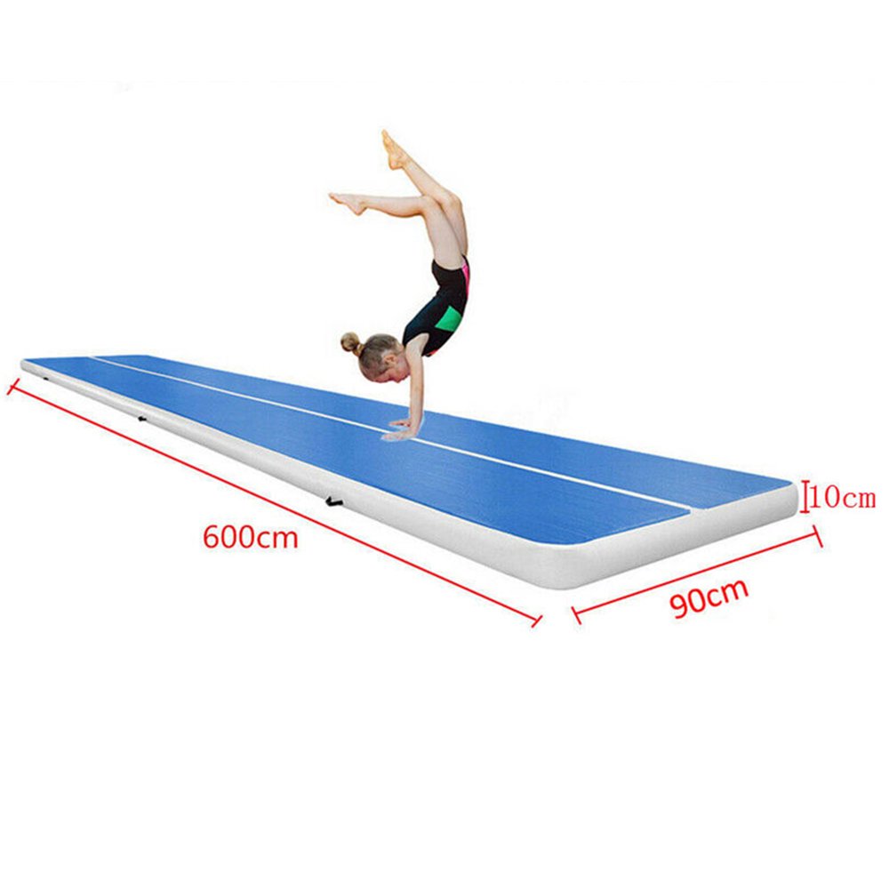 Air Inflatable Gymnastics Tumble Track Gym Mat 600x90x10cm for Gym Air
