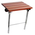thumbnail image 4 of Asiento de ducha montado en la pared, taburete de ducha para interior, taburete para zapatos de ducha, asiento de ducha plegable para personas mayores, 4 of 9