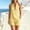 Yellow#01, variant on Yteetum Short Sets for Women 2 Piece Sleeveless Halter Neck Strapless Tank Top Shorts Lounge Sets Casual Striped Loose Lightweight Comfy Daily Summer Two Piece Set Outfits