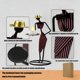 thumbnail image 4 of Waiter Candle Holders Ornament Iron Candle Stand Stylish Table Centerpiece For Home Bedroom Wedding Dining Room And Party Decor Equipped With Electronic Candles, 4 of 6