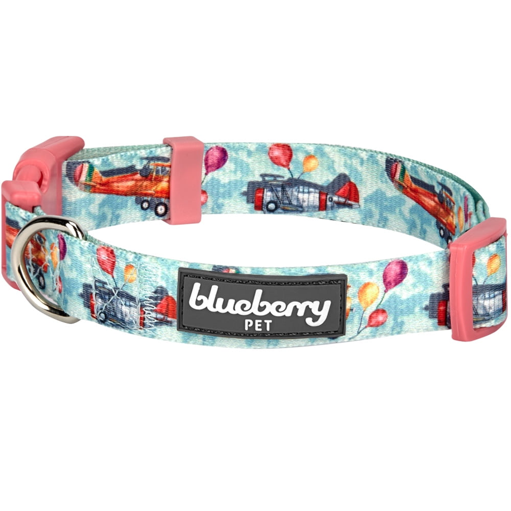 Blueberry Pet The Most Coveted Designer Dog Collar Tinsel Pink / X-Small