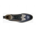 thumbnail image 5 of Stacy Adams Finnegan Wingtip Lace Up Boot Suede Leather Navy Multi 25427-492, 5 of 7