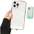 thumbnail image 1 of Vibrant Led Bowknot Phone Case, Light Up Phone Case for iPhone with Led Lights for Incoming Calls，Compatible for iPhone 11/12/13/14/15/16/17 Pro/Pro Max (White,for iPhone 13pro max), 1 of 7