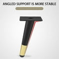 4pcs Furniture Feet Iron Rustproof Tapered Furniture Legs For Coffee