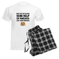 thumbnail image 6 of CafePress - Send Pancakes Pajamas - Men's Light Loose Fit Cotton Pajama Set, 6 of 7