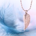 thumbnail image 5 of Angel Wing Cremation Urn Necklace Angel Wings Urn Pendant Memorial Remains Ashes Keepsake Urn Jewelry, 5 of 9