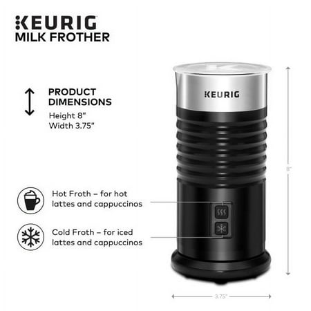 Keurig - Milk Frother - Black