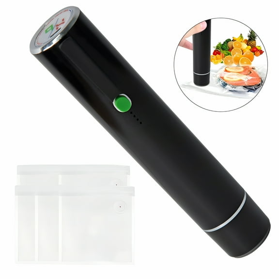 ZEPARO Handheld Vacuum Sealer Machine - Portable USB Type-C Charging,Cordless 2-in-1 Food Saver