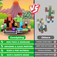 thumbnail image 4 of Bloque magnético World Goody King Dinosaur Volcano, 100 unidades, 4 of 6