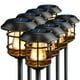 thumbnail image 1 of 8 Luces Solares para Exteriores, para Jardín, Patio, Camino, Entrada, Impermeables, con Encendido y Apagado Automático, para Césped, Patio, Jardín, Camino, Blanco Cálido., 1 of 7