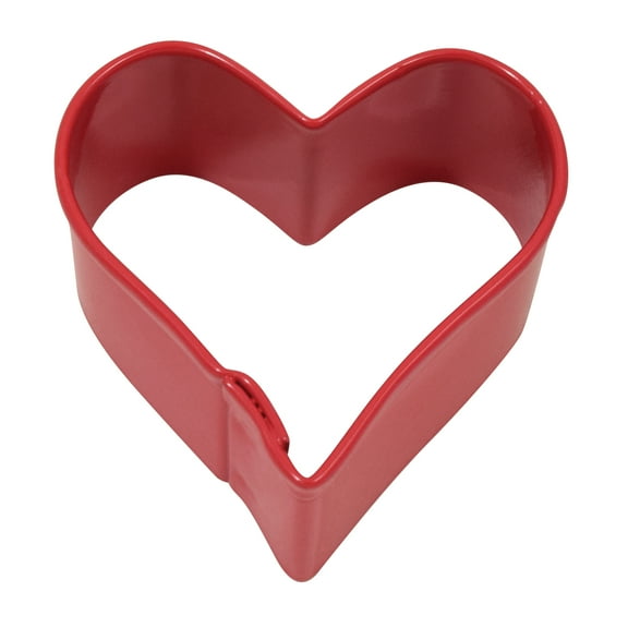 R&M International Mini Heart Cookie Cutter Red