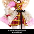 thumbnail image 4 of Monster---High Scary Sweet Birthday Doll, Cupid Asteria in Pink and Red Party Dress with Themed Accessories Like Invite, Balloon, Gift and More, 4 of 4
