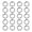 Electrophoresis blac, variant on Ywmsfl 20 Pcs Book Rings 25mm Indexes Cards Rings Bookbinding Rings Easy to Use for Binding Paper Scrapbooks and Albums