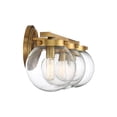 thumbnail image 5 of Trade Winds Linda 3-Light 24" Bathroom Vanity Light in Natural Brass, 5 of 6