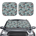 thumbnail image 2 of Balery Farm Animals 1 Parasol para parabrisas de coche de 2 piezas | Parasol plegable para parabrisas delantero de coche para la mayoría de sedanes-Large, 2 of 6