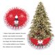 thumbnail image 5 of Naiovety Árbol vacaciones decoración hogar ornamento DIY Prop hogar Festival accesorios exquisitos accesorios de Navidad habitación Patrón de muñeco de nieve, 5 of 6
