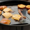 thumbnail image 5 of SnS Grills Slow 'N Sear® Rotating Plancha Griddle 22" — Carbon Steel Flat-Top Smashburger Griddle for Weber 22-Inch Kettle, Swivels for Easy Access, 5 of 6