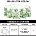 thumbnail image 3 of St Patricks Day Tablecloth Round 70 Inch Green Shamrock Table Cloth Farmhouse St Patrick''s Day Table Cover for Kitchen Dinner Room Holiday Party Indoor Outdoor Home St Patricks Day Decor, 3 of 6