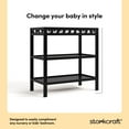 thumbnail image 4 of Storkcraft Morningside Infant Changing Table, Black, 4 of 13