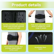 LSO Back Brace with Maximum Decompression Plate&Adjustable Arch Back Support,Dual Pulley System Lumbar Support Belt for Herniated Disc Pain Relief,Spine Stenosis,Sciatica,Scoliosis