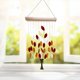 thumbnail image 5 of Campanas de viento Cola decoración de jardín arce naranja, 5 of 8