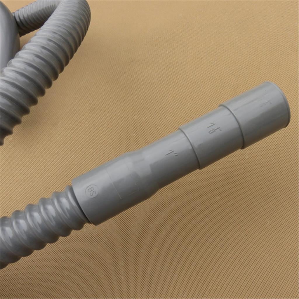 Professional 1.83m Automatic Laundry Drain Pipe Connection Design ABS Texture