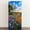 Color 2, variant on Self Adhesive Vinyl Refrigerator Wrap Set Dramatic sunset lake Door Mural Removable Fridge Sticker Peel and Stick Full Door Cover Decal Kitchen Bar Decor