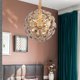 thumbnail image 4 of New LED Gold K9 Crystal Modern Led Chandelier Living Room Bedroom Luxury Interior Lighting My Lux Decor Round, 4 of 7