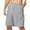 Gray, variant on YLSDY Fashion 2025 Men Cargo Shorts Athletic Lounge Elastic Waist Drawstring Cotton Casual Outdoor Sweat Short Pant with Multi Pockets Black M