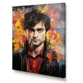 thumbnail image 2 of Designart "Raspberry Radcliffe In Portrait" Pop Art Wall Art Prints, 2 of 7