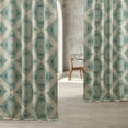 thumbnail image 5 of Half Price Drapes Henna Teal Room Darkening Curtains For Bedroom (1 Panel), 50W X 108L, 5 of 10