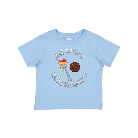 Inktastic Less Upsetti More Spaghetti Boys or Girls Baby T-Shirt