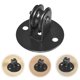 thumbnail image 1 of Homoyoyo Pulley Wheel Negro Para Colgar Lámparas De Colgante Accesorio De Pared Decorativo, 1 of 8