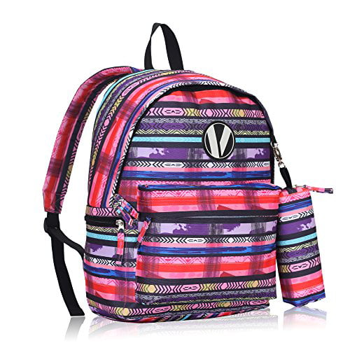 Veegul - Cute School Backpack Small Printed Backpack with Pencil Case Bag Set for Kids - www.bagssaleusa.com