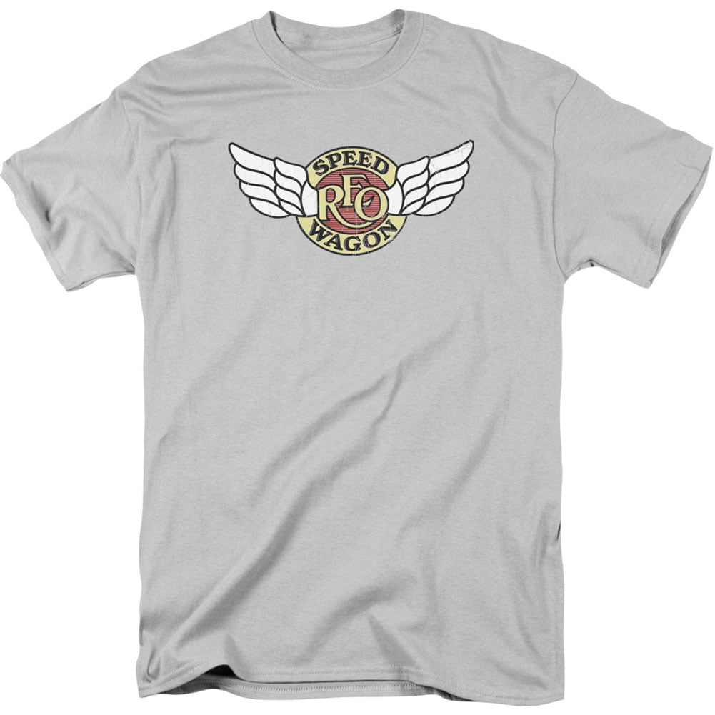 Reo Speedwagon Men's Winged Logo T 