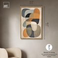 thumbnail image 5 of Ricole 2 Canvas Midcentury Abstract Wall Art by Art Remedy, Gold Frame, 30" x 45", 5 of 7