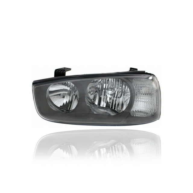 Headlight Assembly - Compatible/Replacement for '01-03 Hyundai Elantra - Halogen - Left Hand - Driver - 921012D150