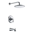 thumbnail image 2 of ANZZI Meno Series Single-Handle 1-Spray Tub and Shower Faucet in Brushed Nickel, 2 of 5