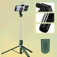 thumbnail image 3 of Palo para selfies, palo para selfies extensible con control remoto inalámbrico y soporte para trípode, portátil -1,65 m, 3 of 5