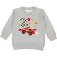 thumbnail image 2 of Inktastic Happy 2nd Birthday Red Racing Car Toddler Sweatshirt, 2 of 4