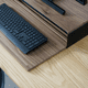 thumbnail image 5 of Soporte De Escritorio para Monitor con Bandeja para Teclado Alt Function Madera, negro, 5 of 5