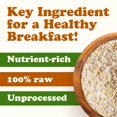 thumbnail image 5 of Gluten Free Organic Oat Bran, 8 Ounces â Non-GMO, Raw, Unprocessed, Vegan, Kosher, 5 of 7