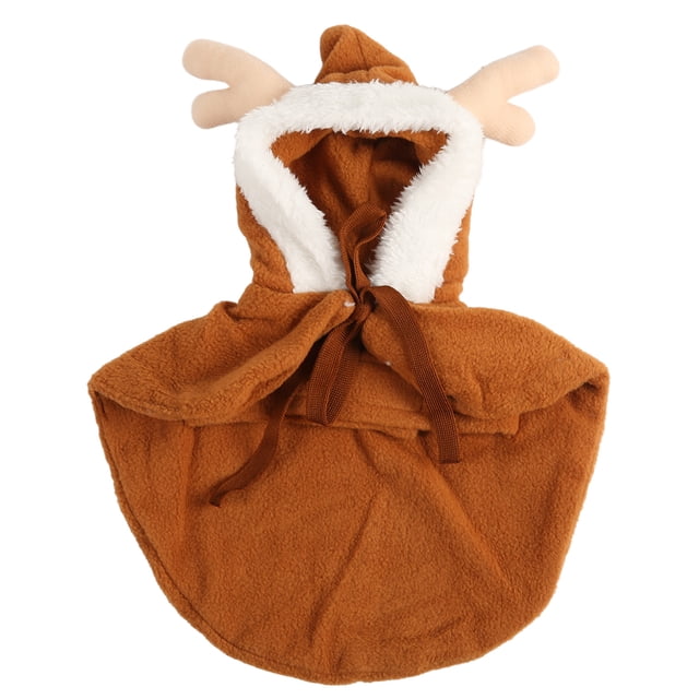 Sudadera acogedora navideña para cachorros pequeños: traje festivo de elfo en talla XL