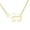 Gold, variant on Name Customized Necklace Personalized Stainless Steel Name Necklace with Elephant Choker Jewelry for Wome