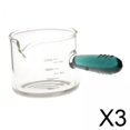 thumbnail image 1 of Jarra medidora de café,Vaso medidor de espresso,jarra de vidrio para espresso,Jarra de vidrio transparente para espresso,mango antiescaldaduras,Taza medidora,jarra para ,resistente al, 1 of 8